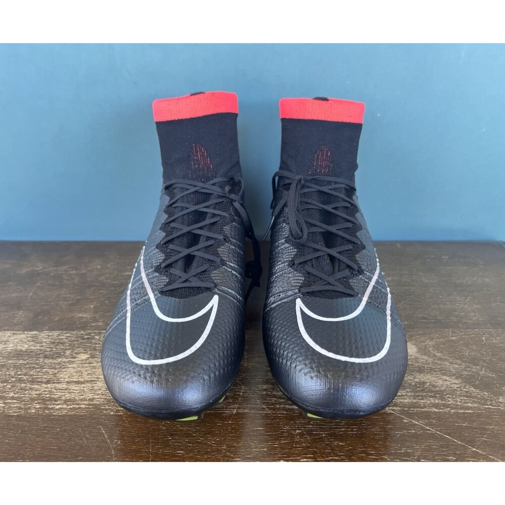 Nike Mercurial Superfly IV FG Black Soccer Cleats Men's Sz 10 641858-016 Bosnia - Picture 7 of 12
